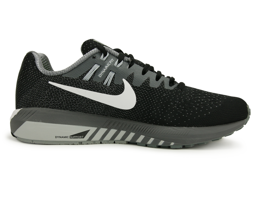 Nike Women's Air Zoom Structure Running Shoes Black/Cool Grey