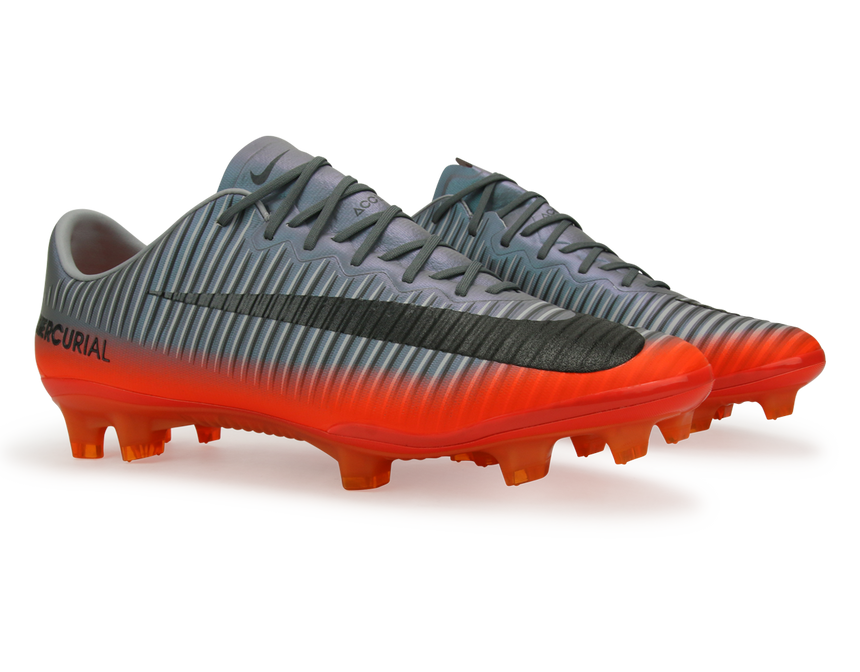 Nike Men's Mercurial Vapor XI CR7 FG  Cool Grey/Metallic Hematite/Wolf Grey