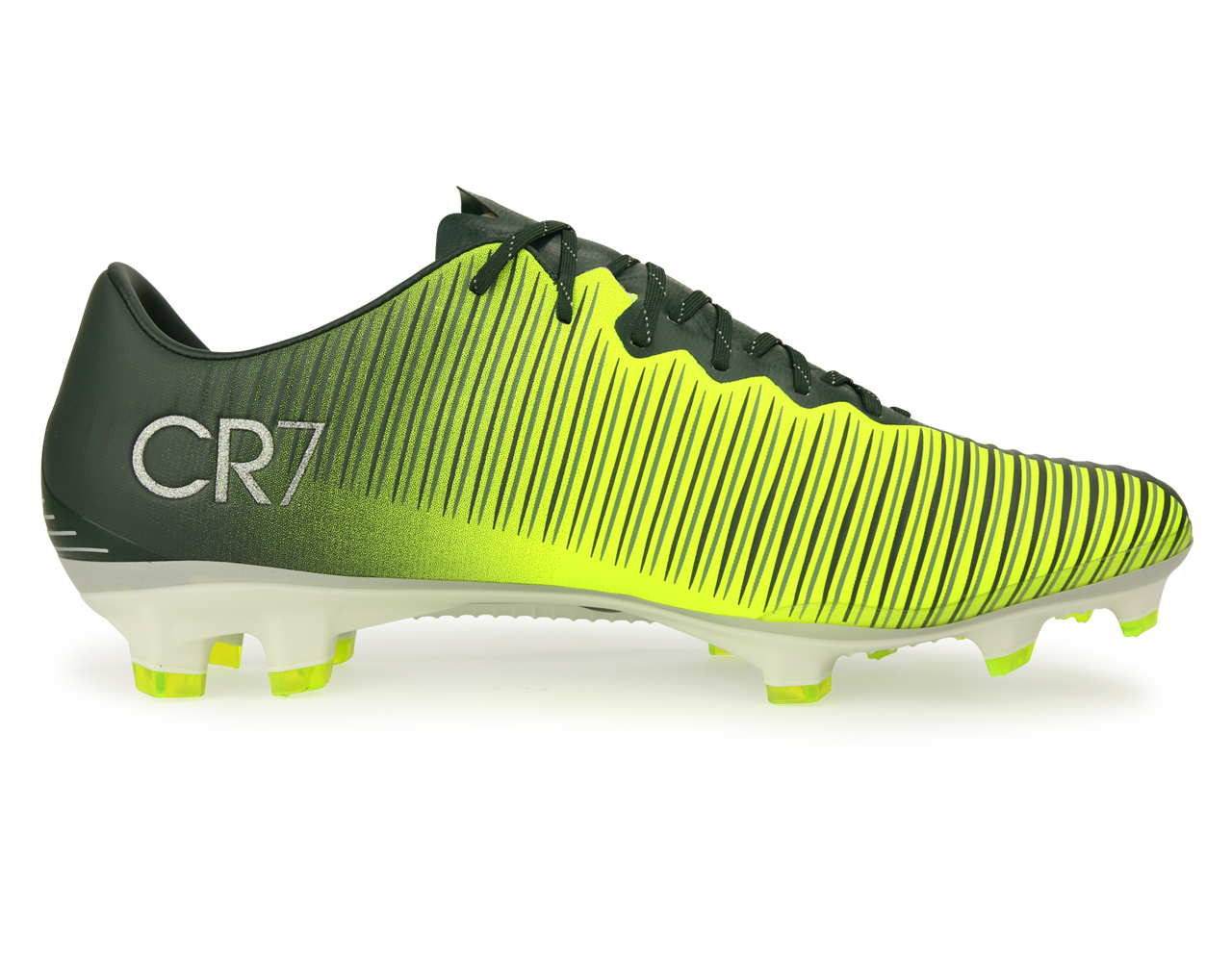 Nike Men's Mercurial Vapor XI CR7 FG Seaweed/Volt/Hasta/White