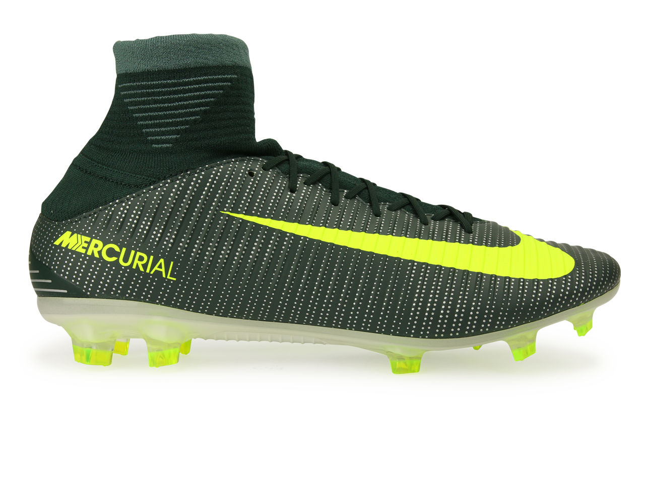 Nike Men's Veloce III DF CR7 FG Seaweed/Volt/Hasta/White – Azteca