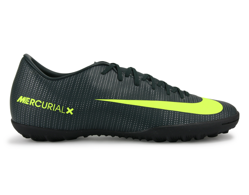 Nike Men's MercurialX Victory VI CR7 Turf Soccer Shoes Seaweed/Volt/Hasta/White