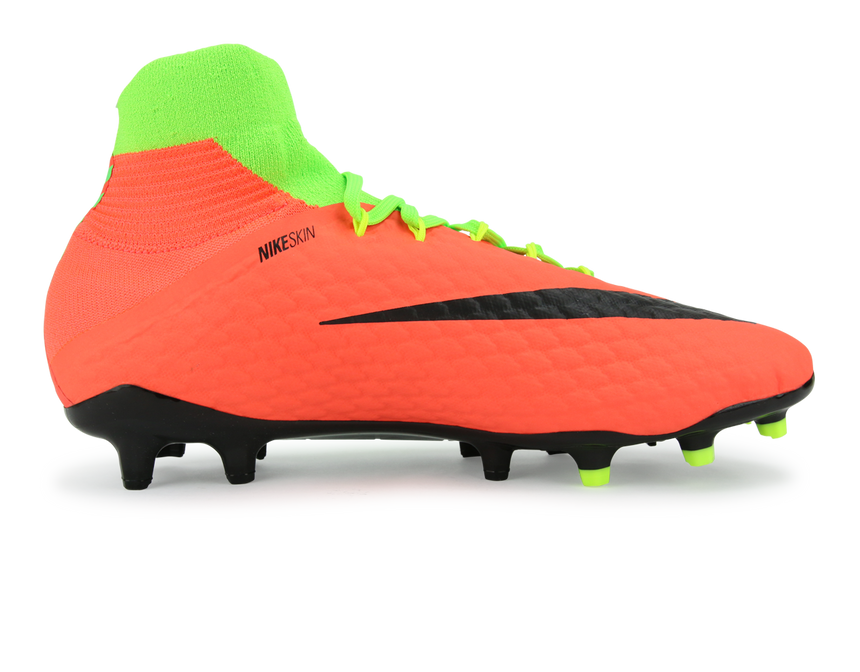Nike Men's Hypervenom Phatal III Dynamic Fit FG Electric Green/Black/Hyper Orange