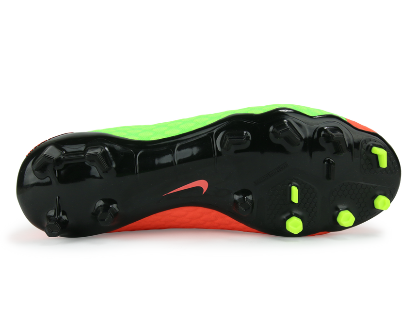 Nike Men's Hypervenom Phatal III Dynamic Fit FG Electric Green/Black/Hyper Orange