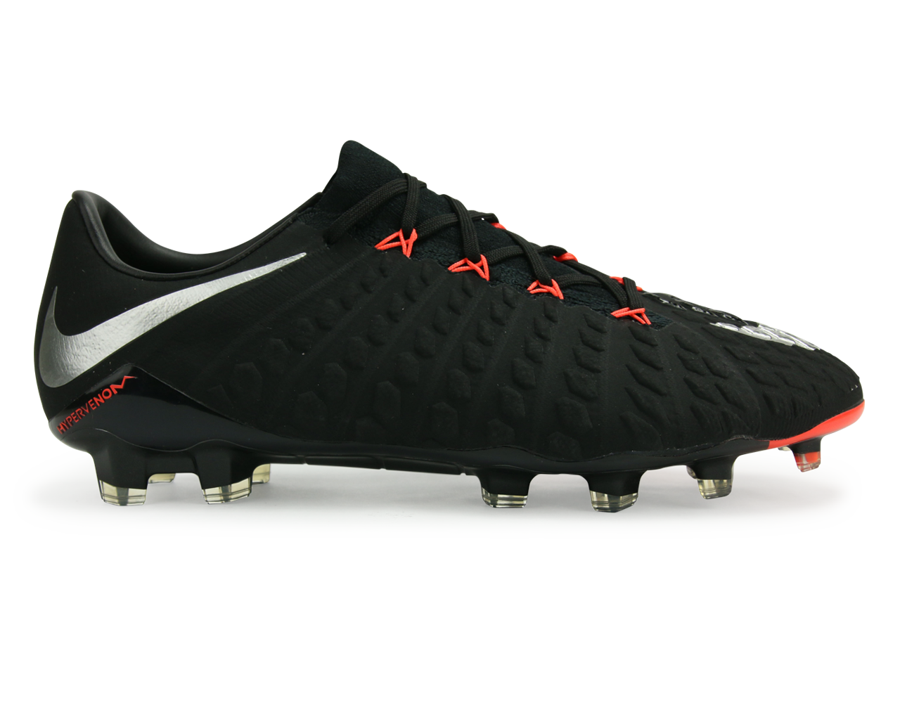 Nike hypervenom black and silver Outlet