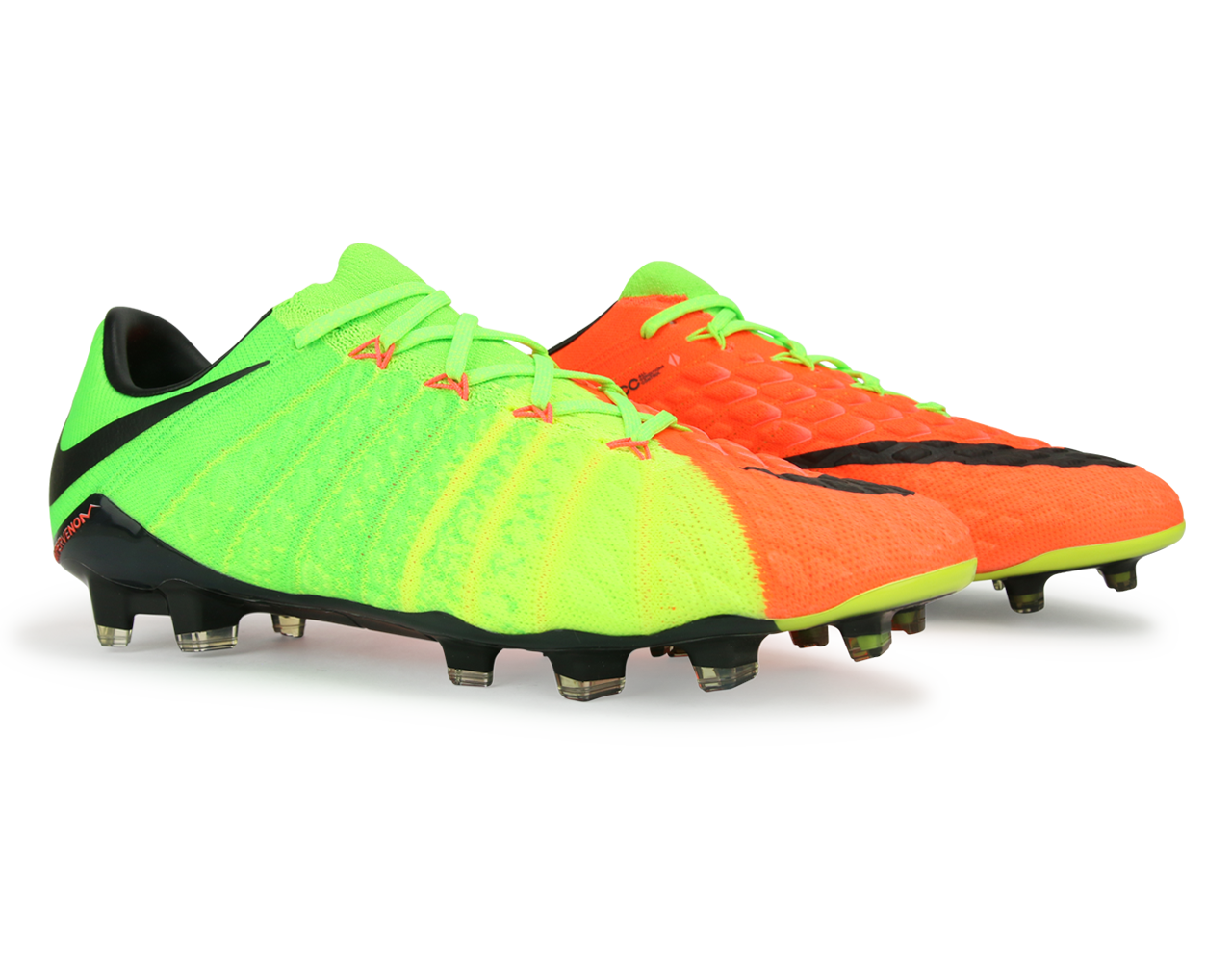 Nike Men s Hypervenom Phantom III FG Electric Green Black Hyper