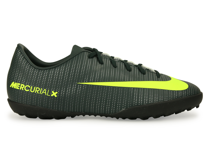 Nike Kids MercurialX Victory VI CR7 Turf Soccer Shoes Seaweed/Volt/Hasta/White