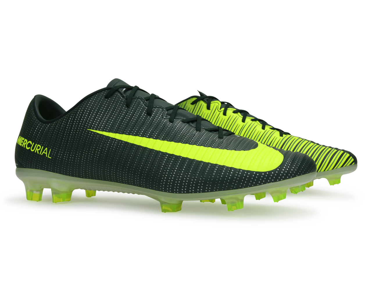 Nike Veloce VI CR7 FG Seaweed/Volt/Whte – Azteca Soccer