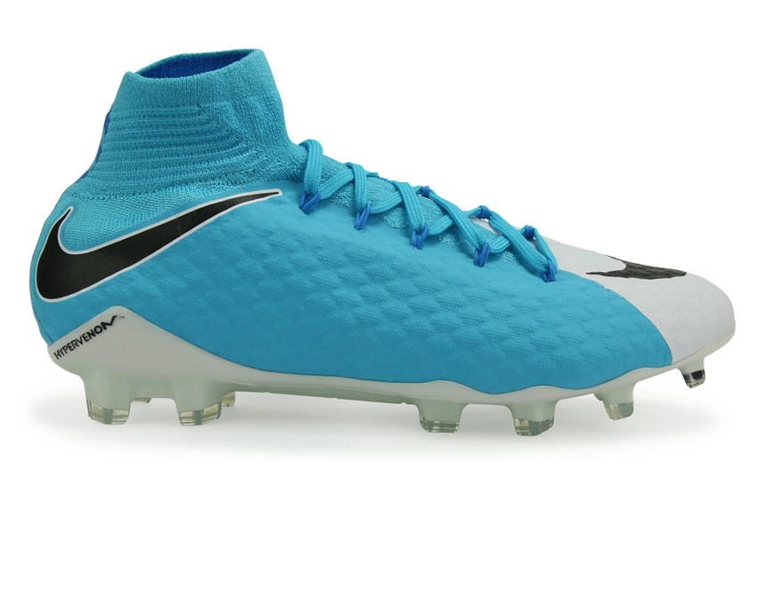 ハーマン3 Nike Men's Hypervenom Phatal III Dynamic Fit FG White/Blue/Photo