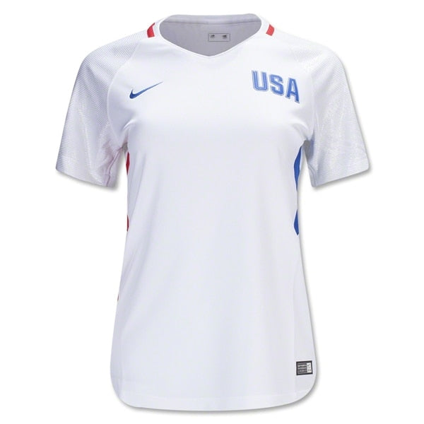 Nike Men's USA 2016 Olympic Jersey White/Hyper Cobalt – Azteca Soccer