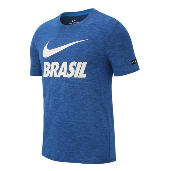 Nike Men's Brazil Tee Signal Blue