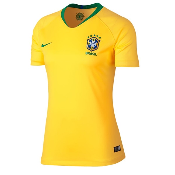 Nike Brazil Women's Home Stadium 2018/19 Jersey