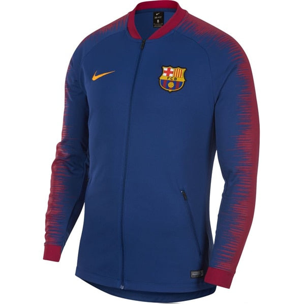 Nike Men's FC Barcelona Jacket Deep Royal Blue/University Gold – Azteca ...