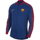 Nike Men's FC Barcelona Jacket Deep Royal Blue/University Gold