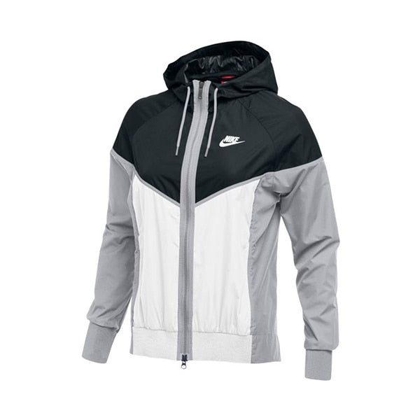 Nike Women's Windrunner Jacket Black/Grey/White