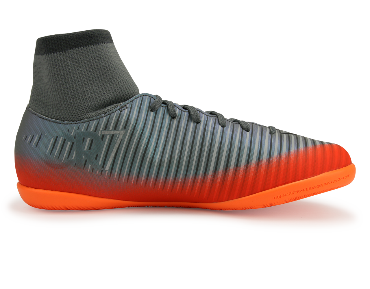 Nike Kids MercurialX Victory VI CR7 Dynamic Fit Indoor Soccer Shoes Cool Grey/Metalic Hematite/Wolf Grey