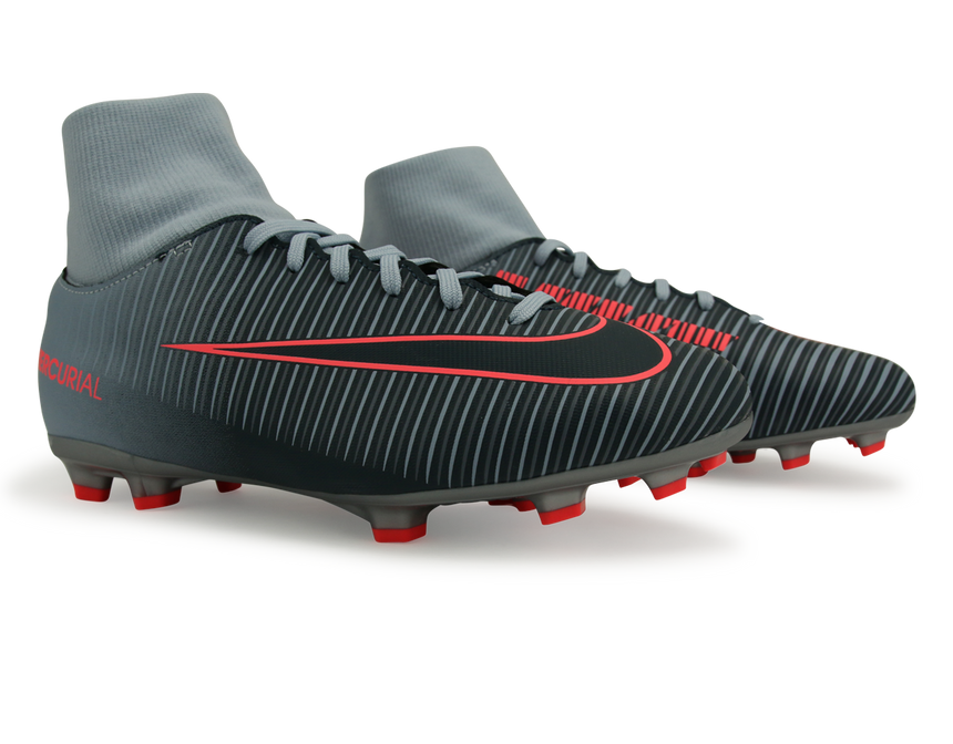 Nike Kids MercurialX Victory VI Dynamic Fit FG Light Armory Blue/Armory Navy