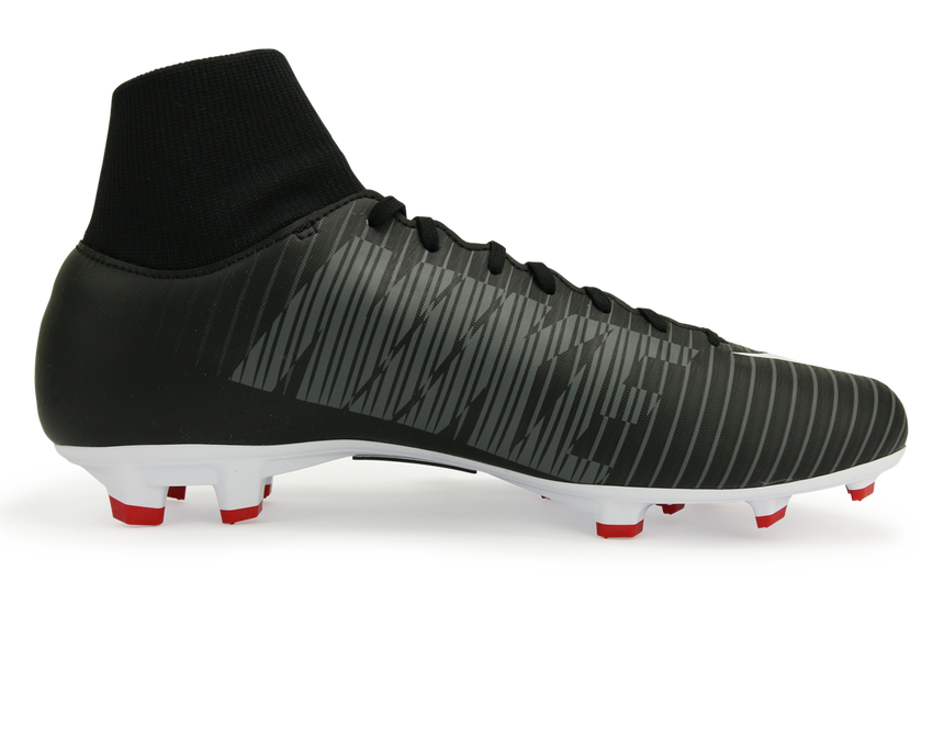 Nike Men's Mercurial Victory VI Dynamic Fit FG Black/White/Dark Grey