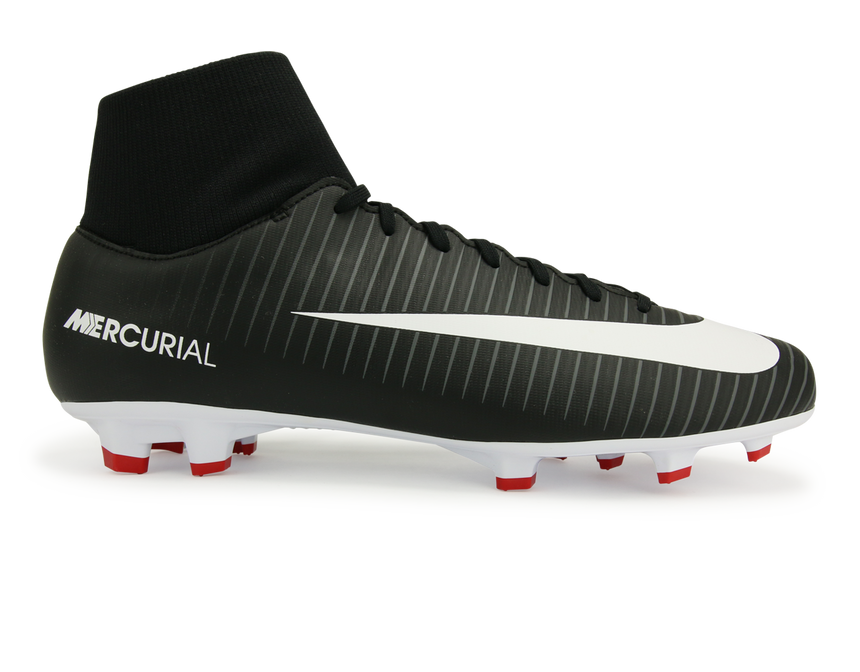 Nike Men's Mercurial Victory VI Dynamic Fit FG Black/White/Dark Grey