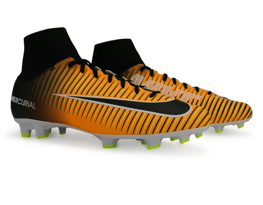 Nike Men's Mercurial Victory VI Dynamic Fit FG Laser Orange/Black/White/Volt