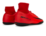 Nike Men's MercurialX Victory VI DF Indoor Soccer Shoes  University Red/Black