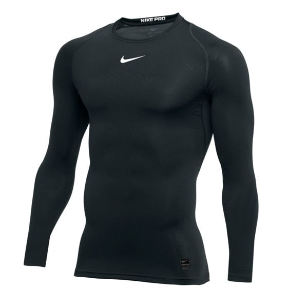 Nike Men's Pro Compression Long Sleeve Top Black