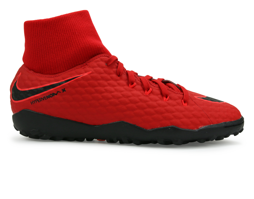 Nike Men's Hypervenom X Phelon 3 DF Turf Shoes University Red