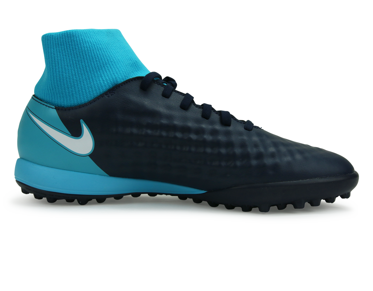Nike Men's MagistaX Onda II DF Turf Shoes Obsidian/Gamma Blue