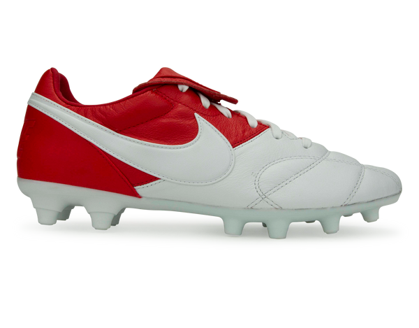 Aankoop Geplooid Verplicht Nike Men's Premier II FG White/University Red – Azteca Soccer