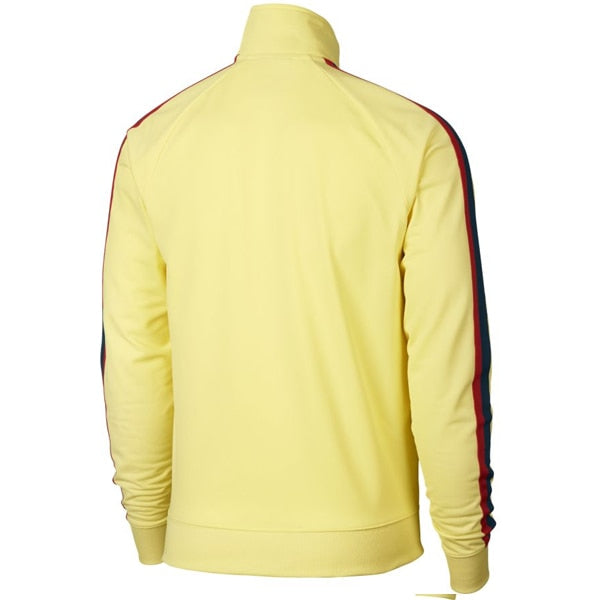 Nike Men's Club America Track Jacket Lemon Chiffon/Armory Navy