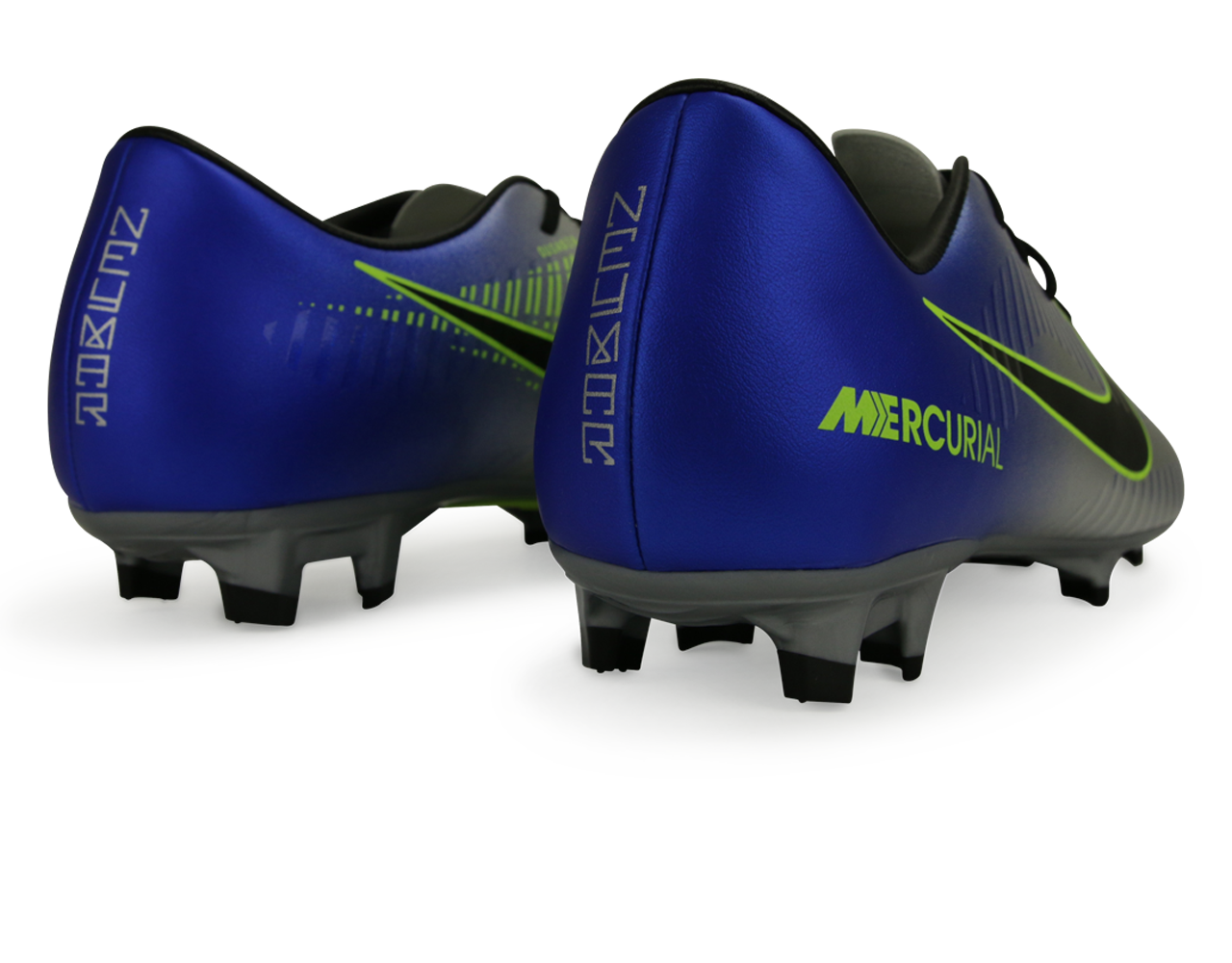 Nike Men's Mercurial Victory VI Neymar Jr FG Racer Blue/Black/Chrome/Volt
