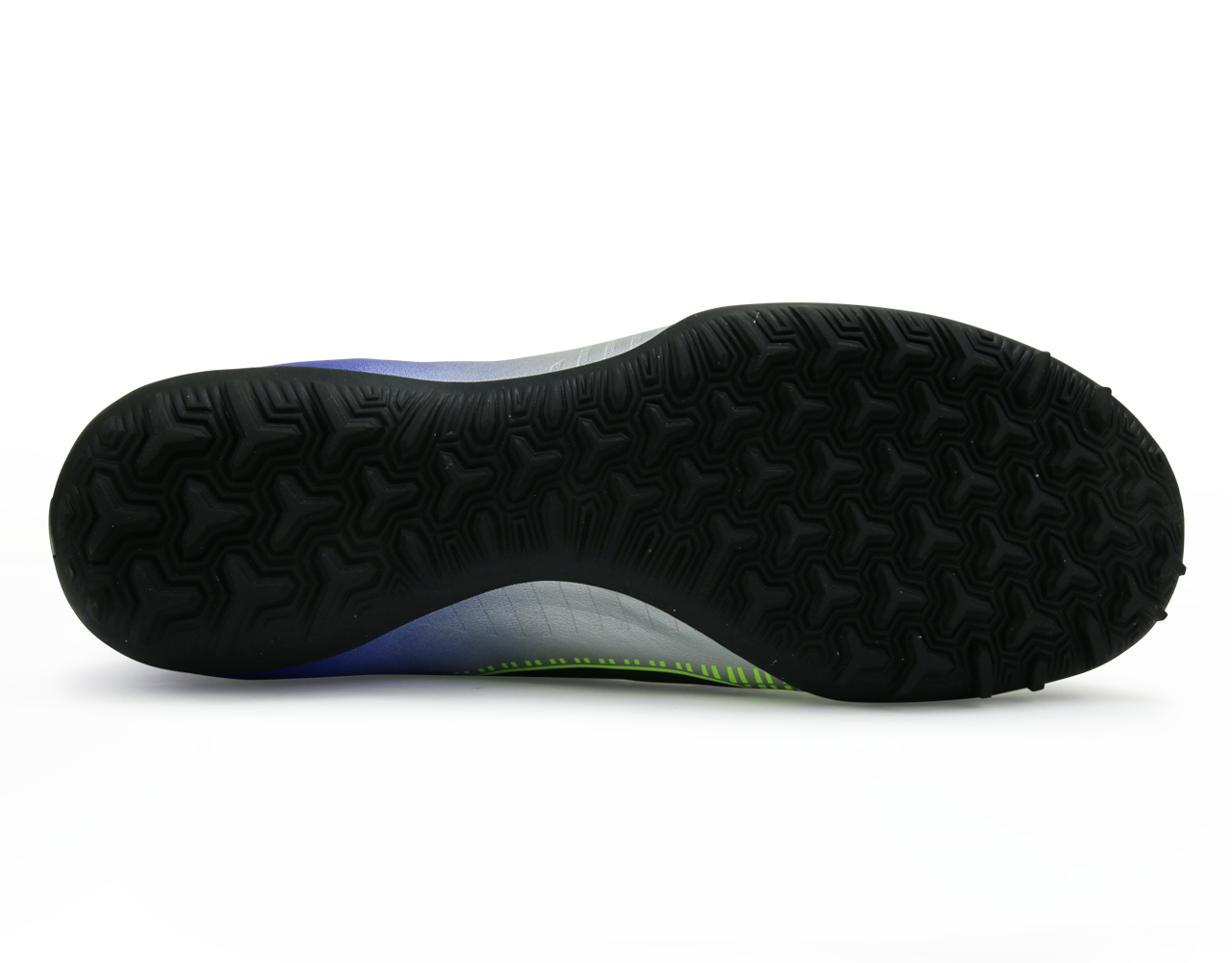 Nike Men s MercurialX Victory VI Neymar Jr Turf Soccer Shoes Racer Blue Black Chrome Volt 7.5