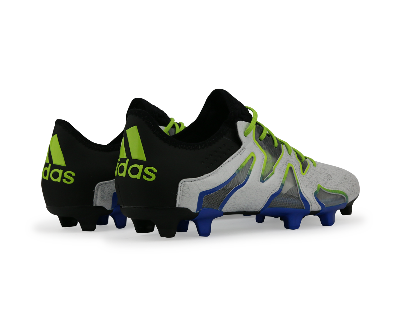 versneller Martelaar regionaal adidas Men's X 15 + SL FG/AG White/Core Black/Solar Slime – Azteca Soccer
