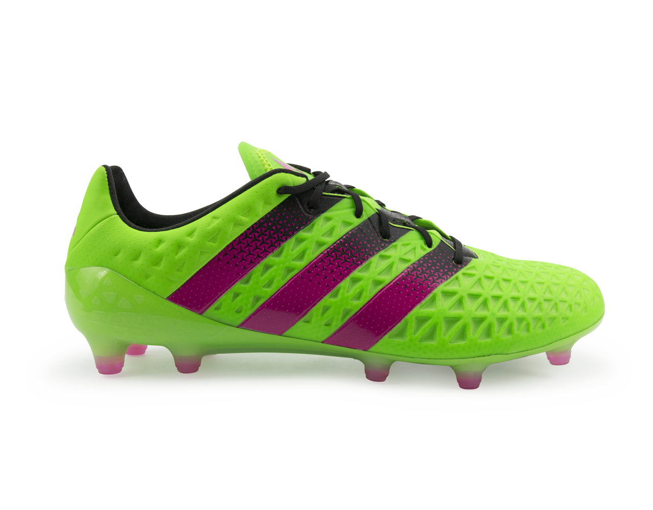 cargando Glorioso Ondas adidas Men's ACE 16.1 FG/AG Solar Green/Shock Pink/Black – Azteca Soccer