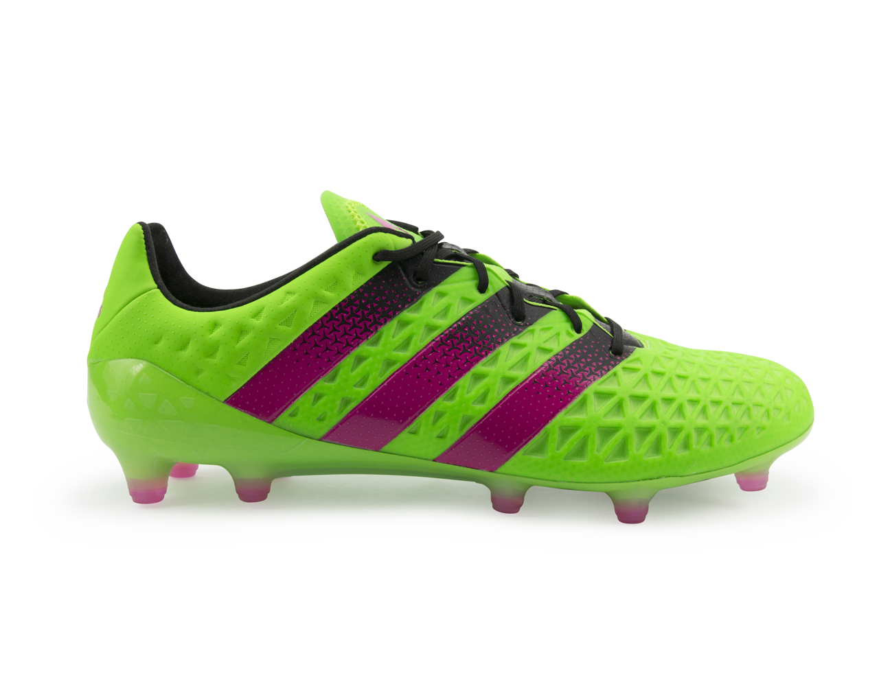 adidas Men s ACE 16.1 FG AG Solar Green Shock Pink Black Azteca