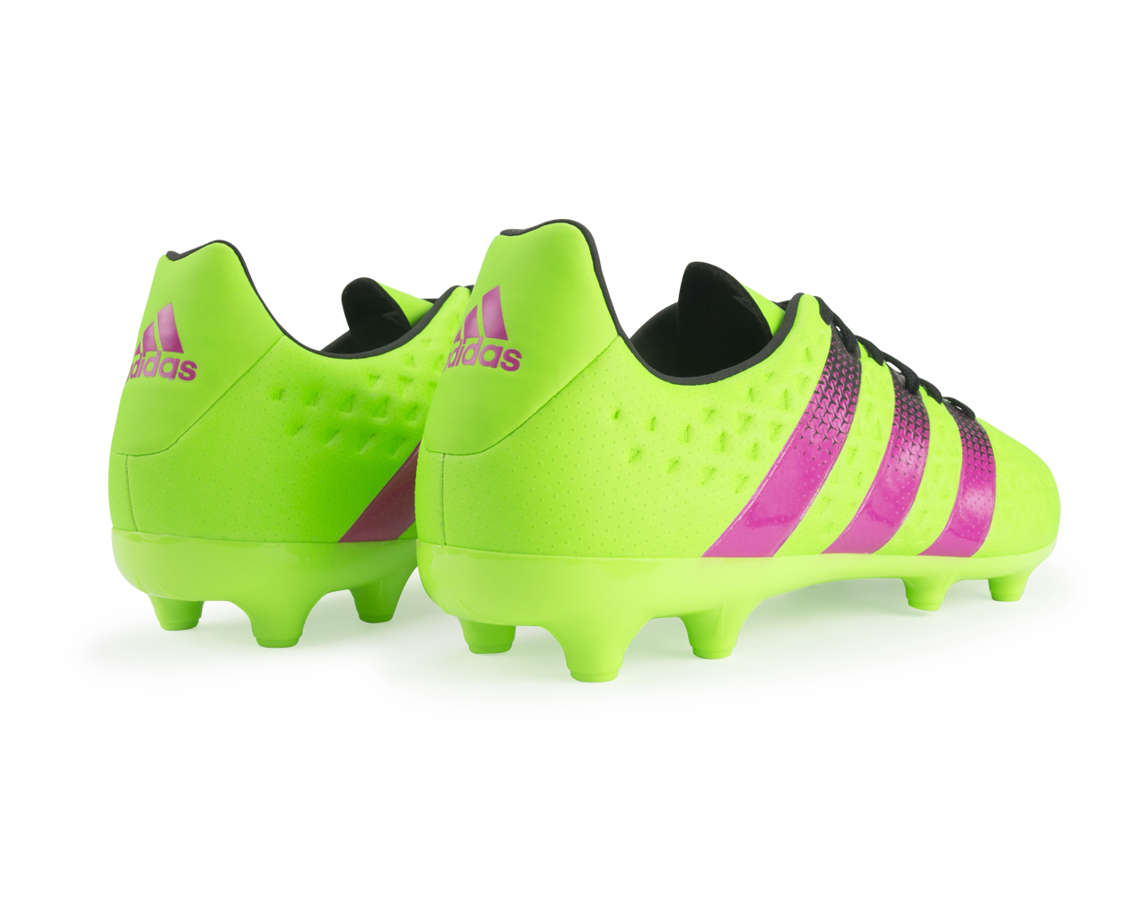adidas Men's ACE 16.3 FG/AG Solar Green/Black/Shock Pink