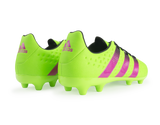 adidas Men's ACE 16.3 FG/AG Solar Green/Black/Shock Pink