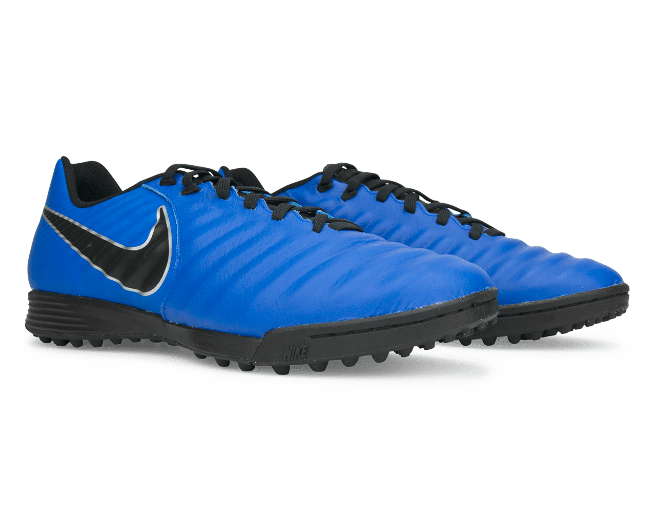 Nike Men's Tiempo Legend 7 Academy Turf Soccer Shoes Racer Blue/Metallic Silver
