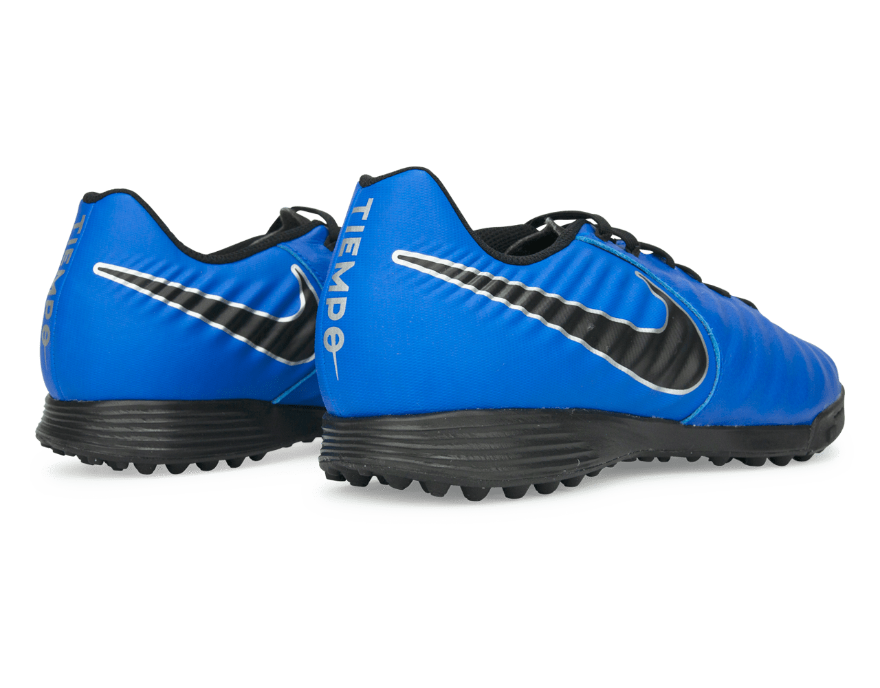 Nike Men's Tiempo Legend 7 Academy Turf Soccer Shoes Racer Blue/Metallic Silver