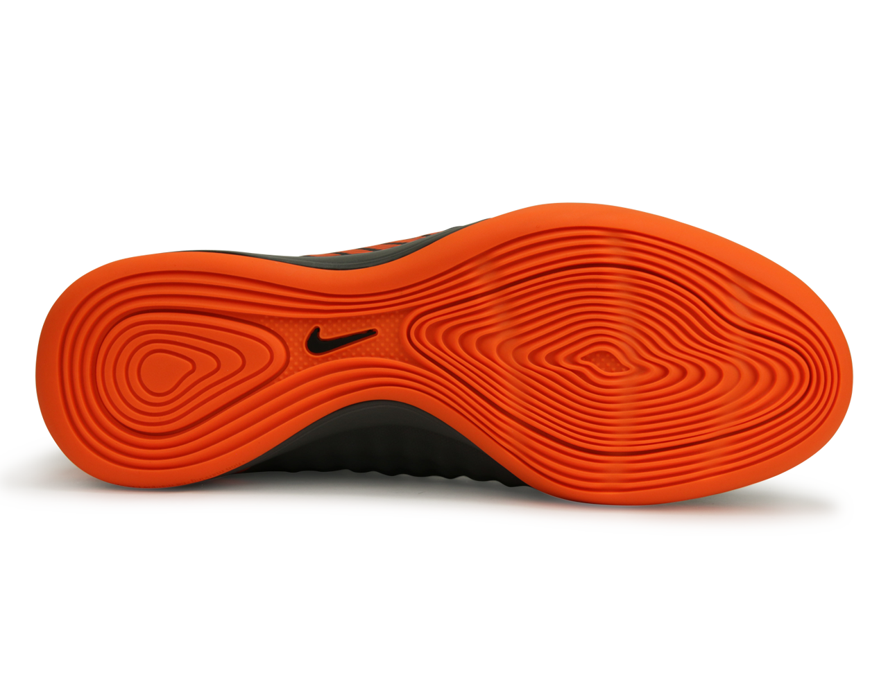 Nike Men's Magista Obrax 2 Academy DF Indoor Soccer Shoes Dark Grey/Total Orange/White