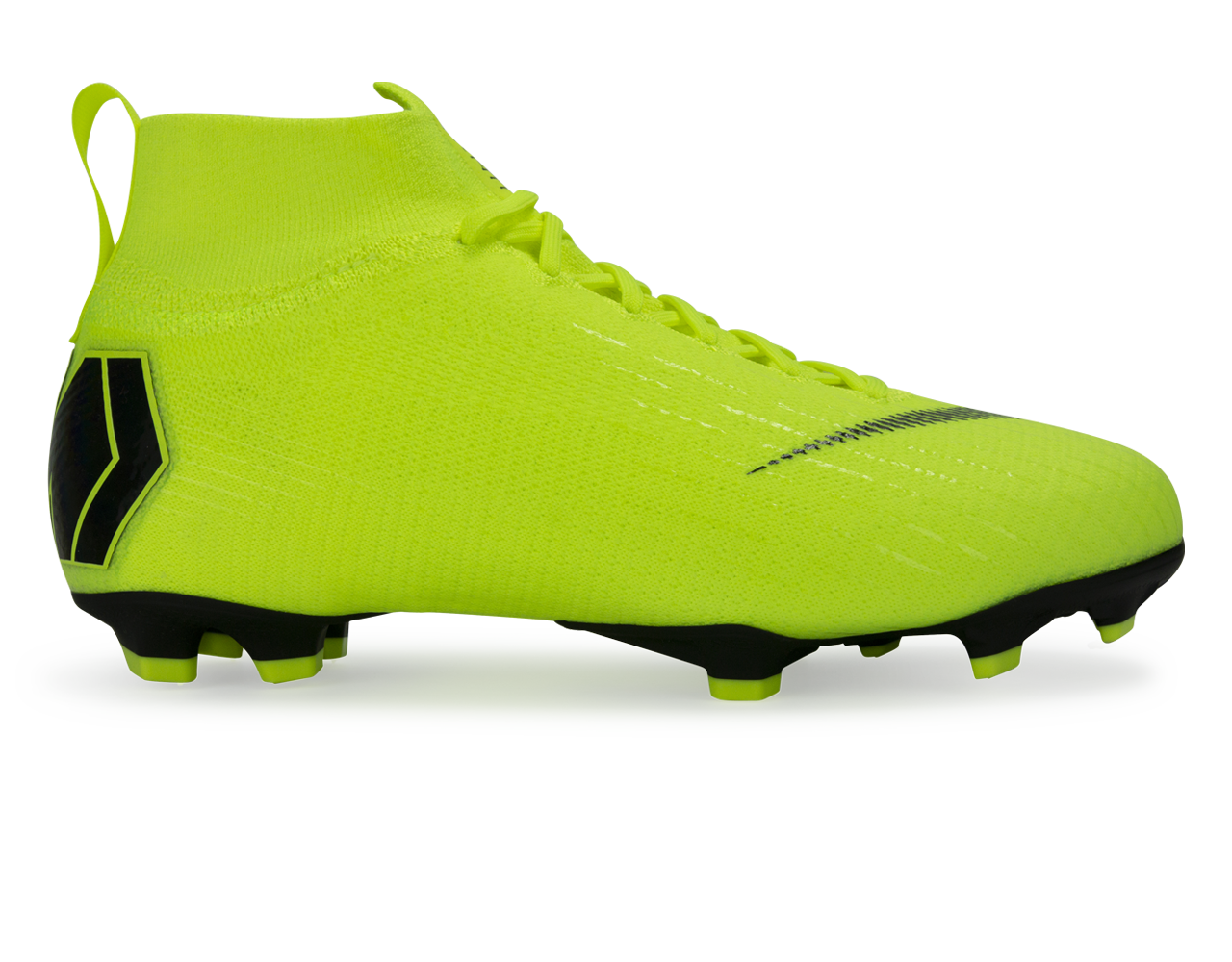 Nike Kids Mercurial Superfly 6 Elite FG Volt Black Azteca Soccer