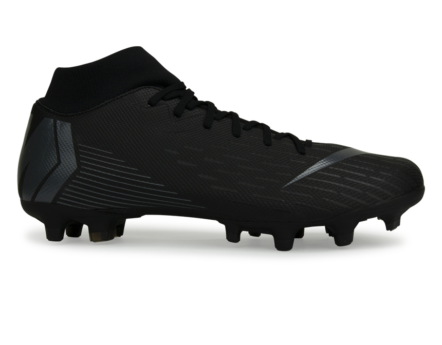 Nike Men's Mercurial Superfly 6 Academy FG/MG Black/Black