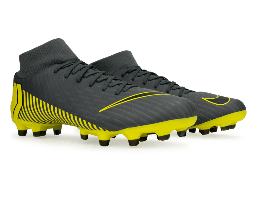 Nike Men's Mercurial Superfly Game Over Academy 6 FG/MG Dark Grey/Black