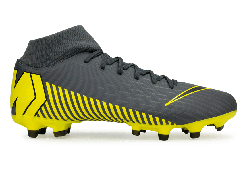 Nike Men's Mercurial Superfly Game Over Academy 6 FG/MG Dark Grey/Black