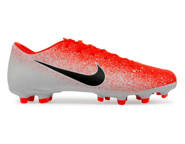 Mercurial vapor xii pro fg soccer cleat sales - hyper crimson/black/white