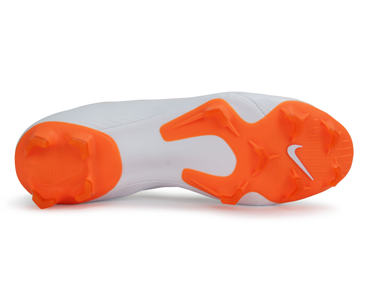 Nike Men's Mercurial Vapor 12 Pro FG White/Metalic Cool Grey/Total Orange