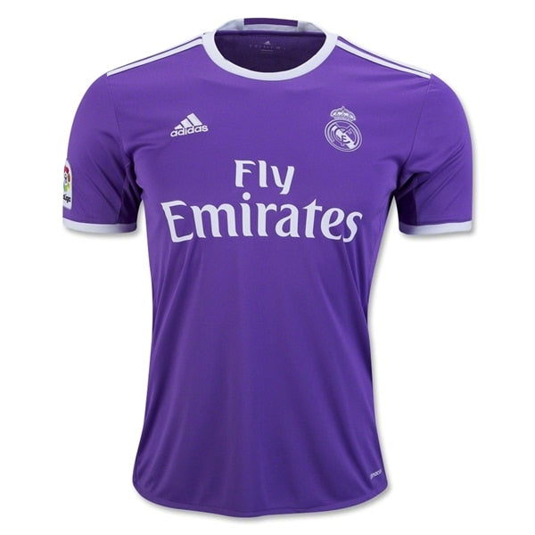 adidas Kids Real Madrid 16/17 Away Jersey Ray Purple/Crystal White