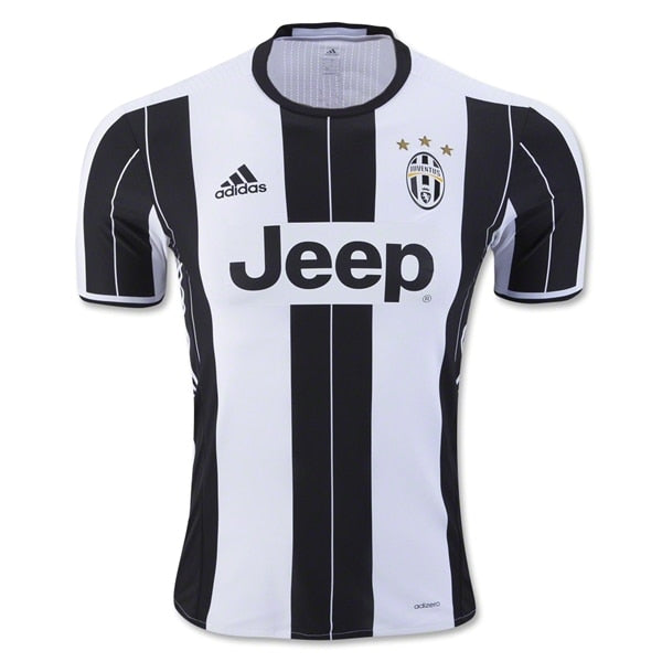 adidas Men's Juventus Authentic 16/17 Home Jersey White/Black