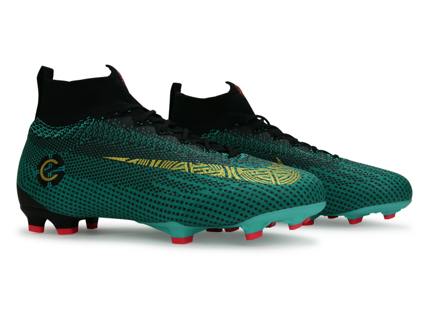Nike Kids Superfly 6 CR7 Elite FG Clear Jade/Black/Hyper Turquoise