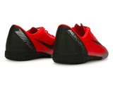 Nike Kids Mercurial CR7 Vapor Academy GS Indoor Soccer Shoes Bright Crimson/Black