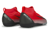 Nike Kid Superfly 6 Academy GS CR7 Turf Soccer Shoes Bright Crimson/Black